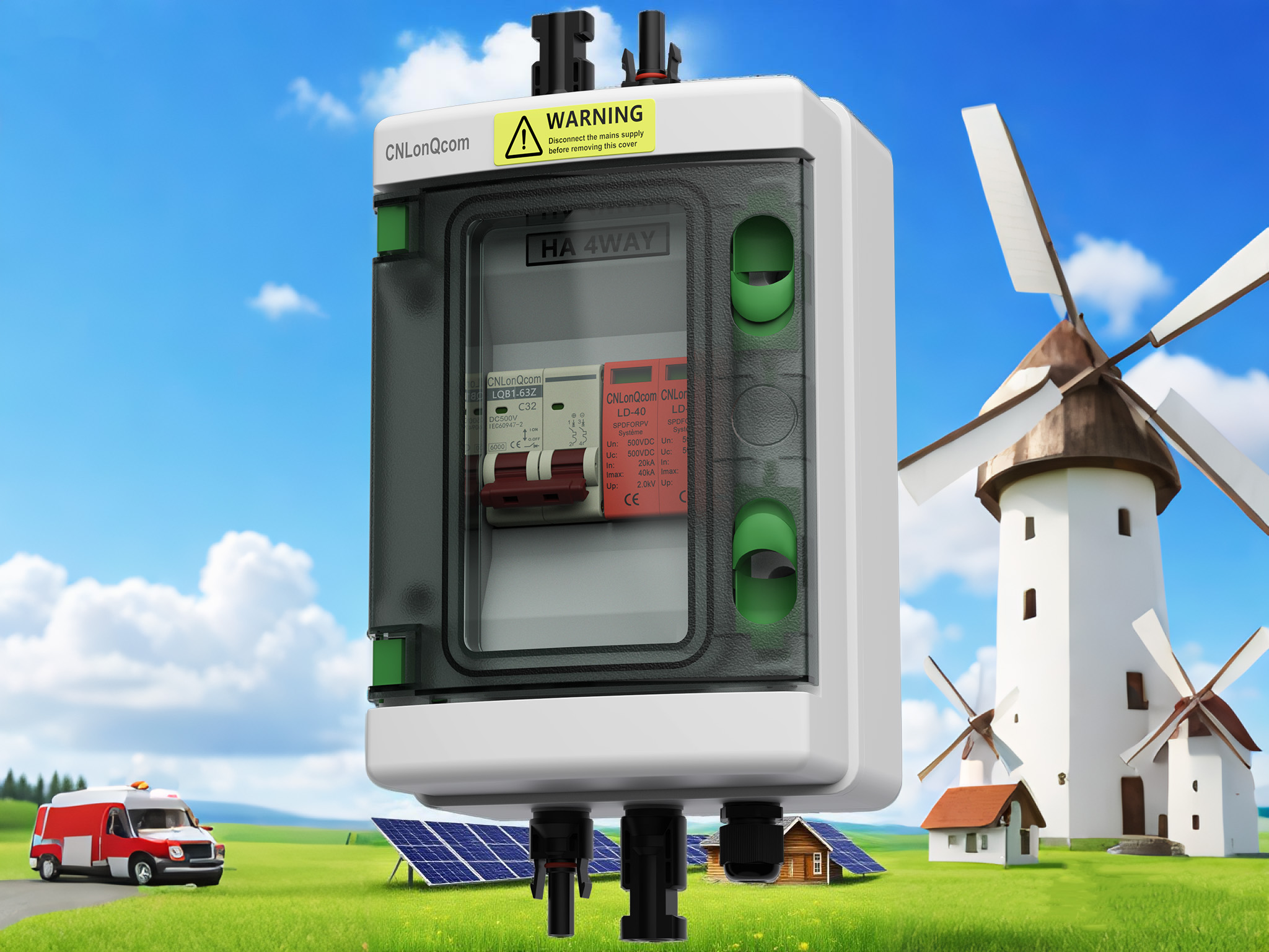 सर्किट ब्रेकर्स र सर्भरका संरक्षकहरू: फोटोभोल्टिक प्रणालीहरूका सुरक्षा अभिभावकहरू