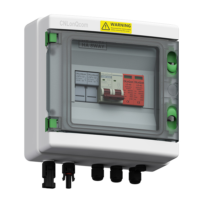 PV मिलानर बक्स 1 1 बाहिर DC500V मा