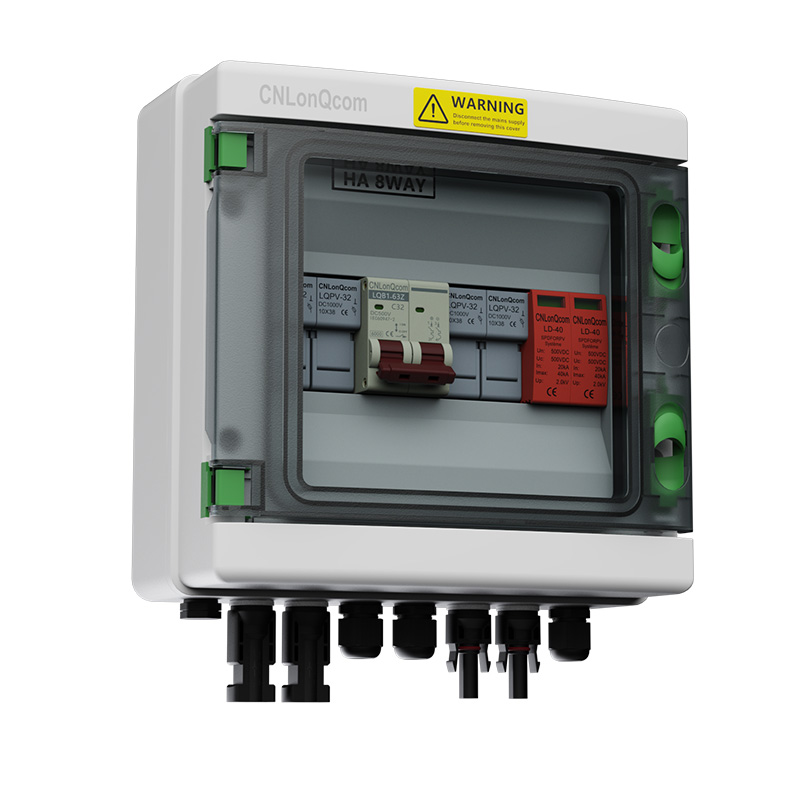 PV मिलानर बक्स 2 मा 1 बाहिर DC500V मा